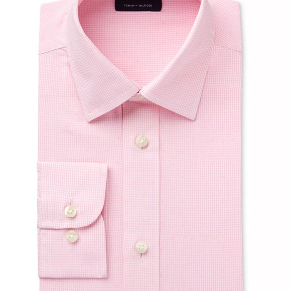 Tommy Hilfiger Other - Boys pink button down shirt.